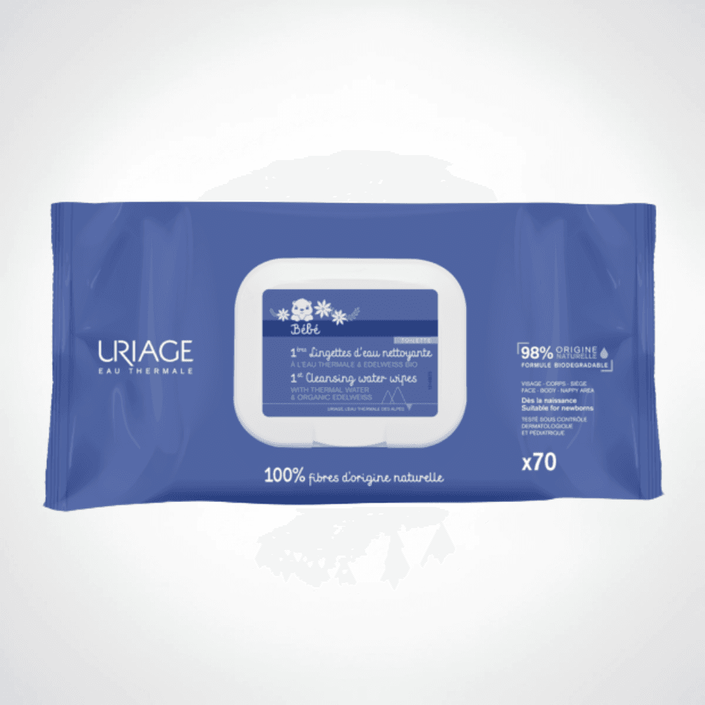 URIAGE BEBE 1ERE EAU LINGETTES X70