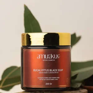Savon noir à l’huile d’olive et l’eucalyptus