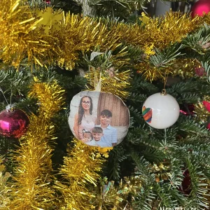 Vente éphémère : boule de noël personnalisée