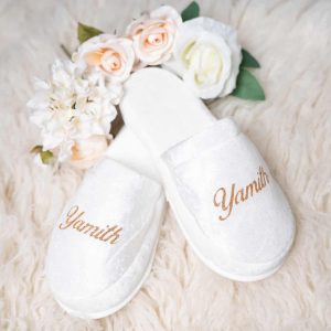 Chaussons blanc qualité supérieur