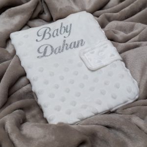 Protège carnet de santé blanc